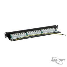 Изображения товара Патч-панель 19",1U, CAT6, 24 порта RJ45, экранированная | RN6PPF241 | DKC
