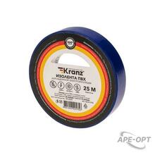 Изображения товара Изолента ПВХ 0.13х15 мм, 25 м, синяя | KR-09-2105 | Kranz