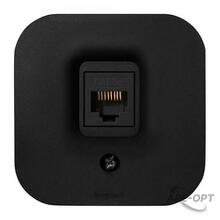 Изображения товара Quteo Чёрный Розетка компьютерная RJ45 кат