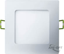 Изображения товара Светильник светодиодный ДВО NLP-S1-7W-840-WH-LED (120x120) 7Вт 4000К IP20 опал | 94454 | Navigator