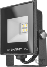 Изображения товара Прожектор светодиодный OFL-10-6K-BL-IP65-LED | 71688 | ОНЛАЙТ