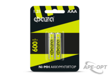 Изображения товара Батарея аккумуляторная AAA 600мАч Ni-MH BL-2 | 5002852 | ФАZА
