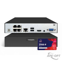Изображения товара Комплект: Видеорегистратор TR-Lite 1106-4P + TRASSIR Облако 2000 (Шлюз)