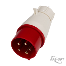 Изображения товара Силовой разъем PPC 015 3Р+РЕ+N 16А 380В IP44 | .5072299 | Jazzway