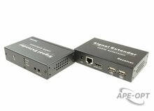 Изображения товара TA-HiKMP+RA-HiKMP - Комплект для передачи HDMI OSNOVO, USB(клавиатура и мышь), ИК управления и питания по кабелю витой пары (HDBaseT)
