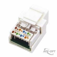 Изображения товара Гнездо вставка RJ-45 (Keystone Jack) CAT5e, ТИП-1 | 03-1011 | REXANT