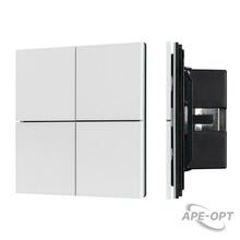 Изображения товара INTELLIGENT ARLIGHT Кнопочная панель KNX-304-23-IN White (BUS, Frameless) (IARL, IP20 Металл, 2 года) | 038365 | Arlight