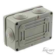 Изображения товара Коробка распределительная о/у на винтах 6 гермовводов IP55 KORv-120-80-50-6g | Б0052730 | ЭРА