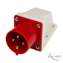 Изображения товара Силовой разъем PPC 524 3Р+РЕ 32А 380В IP44 | .5072893 | Jazzway