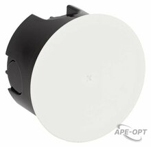 Изображения товара Распаячная коробка ЭРА KRT-75-42 скрытой установки черно-белая 75х42мм для твердых стен крышка IP20 | Б0071928 | ЭРА