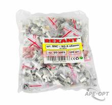 Изображения товара Разъем штекер BNC RG-6 обжим | 05-3003 | REXANT