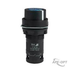Изображения товара Переключатель 2 положения OptiSignal Compact D22 C7-SK-210 черный с ключом 1НО XB7NG21 | 362141 | КЭАЗ