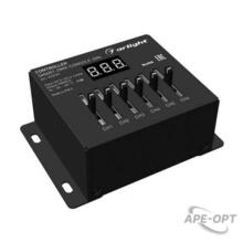 Изображения товара Контроллер SMART-DMX-CONSOLE-DIN (5-12V, 6CH, XLR3) (Arlight, IP20 Металл, 5 лет) | 033759 | Arlight