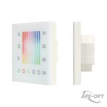 Изображения товара Панель Sens SR-2831AC-RF-IN White (220V,RGB,4зоны) | 018202 | Arlight