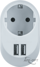 Изображения товара Адаптер 61 454 NAD-USB01-1E-C-WH с/з 1 гн