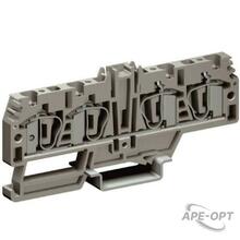 Изображения товара HMM.4/2+2GR, проходной зажим 4кв.мм 2ввода/2 вывода | ZHM220GR | DKC