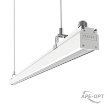 Изображения товара Cветильник светодиодный линейный Mercury Mall IP54 2173x54x58 мм акрил 63W 4000К RAL9003 белый муар | V1-R0-00567-31000-5406340 | VARTON