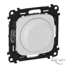 Изображения товара Valena ALLURE DIY Белый Светорегулятор поворотный, 300Вт, универсальный, без нейтрали | 752760 | Legrand