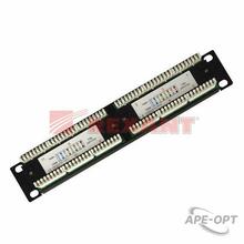 Изображения товара Патч-панель 10", 1U, 12 портов RJ-45, категория 5e, Dual IDC | 04-0025 | REXANT